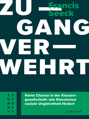 cover image of Zugang verwehrt